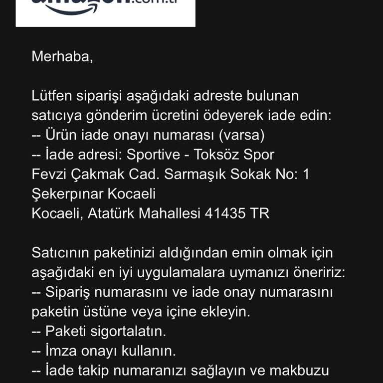 Amazon İadede Kargo Ücretini Müşteriye Yüklüyor Destek Talepleri Reddediliyor