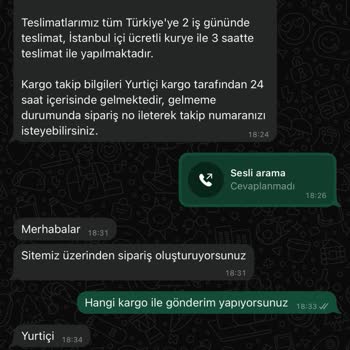 Sipariş Sonrası Ürünler Gönderilmedi Ve İletişim Kesildi