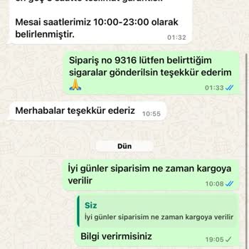 Sipariş Sonrası Ürünler Gönderilmedi Ve İletişim Kesildi