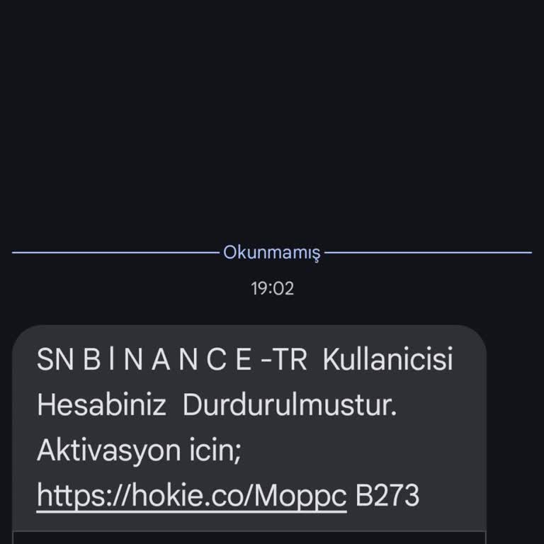 Bilgim Dışında Gelen SMS'ler Ve Geri Dönüş Eksikliği