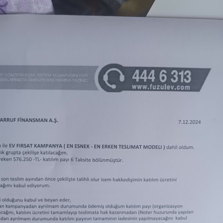 Ev Kampanyasında Verilen Sözlerin Tutulmaması Ve M*ğduriyet