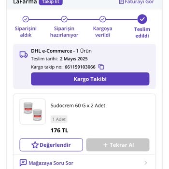Orijinal Olmayan Bebek Kremi Ve İlgisiz Satıcı Mağduriyeti
