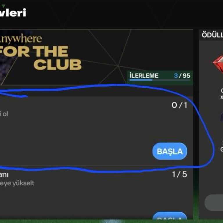 Fc Mobile'de Lig Görevini Tamamlayamama Sorunu