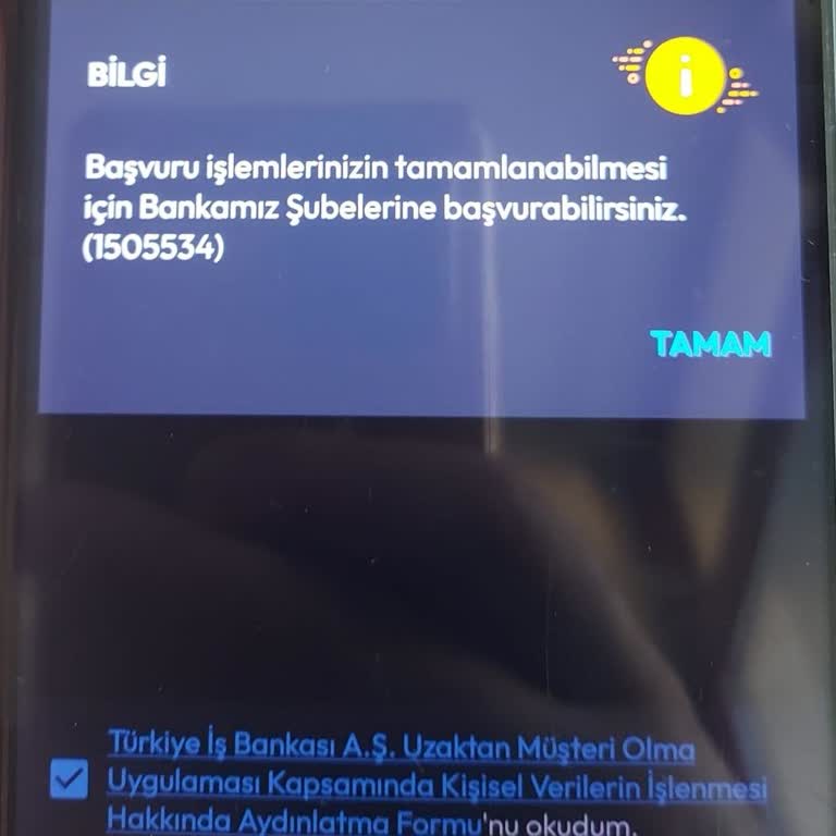 İş Bankası Eski Hesap Engeli Nedeniyle Yeni Hesap Açamıyorum