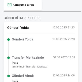 Siparişim Uzun Süredir Transfer Merkezinde Bekliyor, Teslimat Gerçekleşmedi