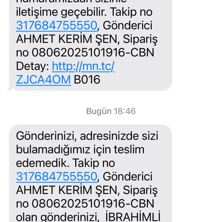 DHL'nin Kapıda Ödeme Siparişlerinde Teslimat Sorunu