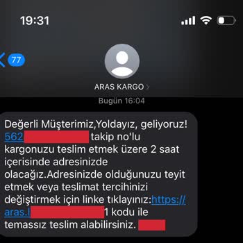 Aras Kargo Teslimatında Sürekli Gecikme Ve Plansızlık