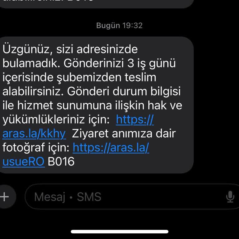 Geç Saatte Yapılan Kargo Teslimatı Ve İletişim Sorunu