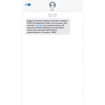 Migros Yemek Siparişim Teslim Edilmedi, Destek Alamadım