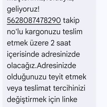 Kargo Teslimatı Hakkında Yanıltıcı Bildirim Ve Şube Teslim Zorunluluğu