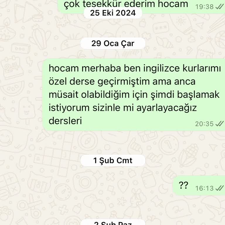 Özel Dersler İçin Aylarca Dönüş Yapılmadı, Paramla Mağdur Edildim