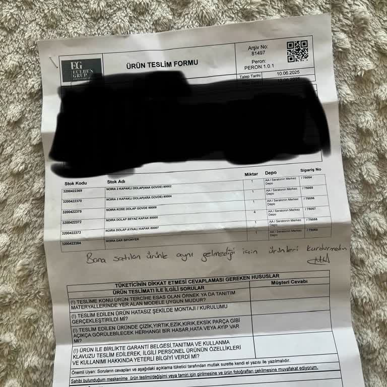 Kelebek Mağazasında Sipariş Edilen Dolap Farklı Ve Geç Teslim Edildi