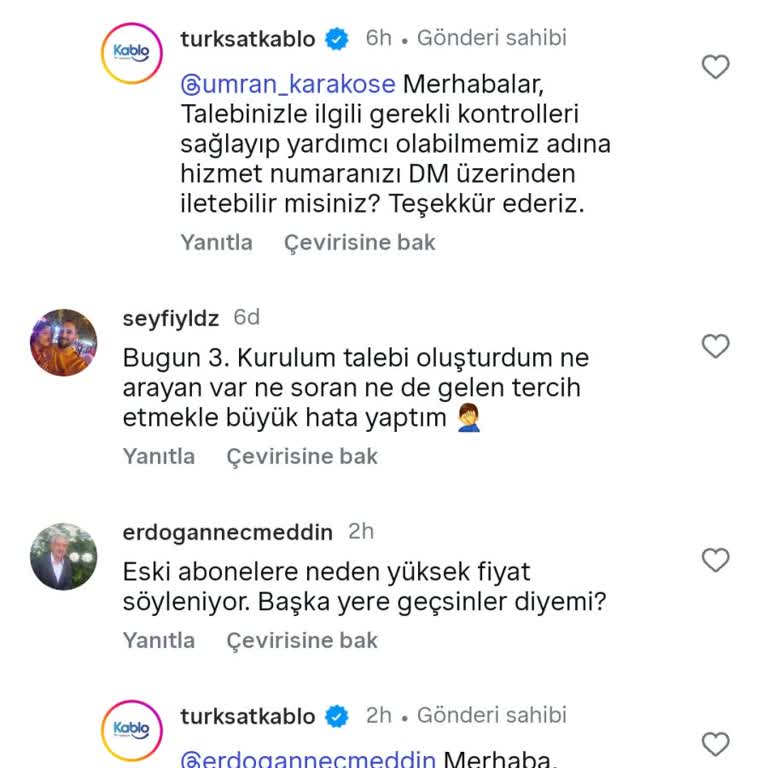 Kablo Net Başvurusunda Kurulum Gecikmesi Ve İlgisizlik