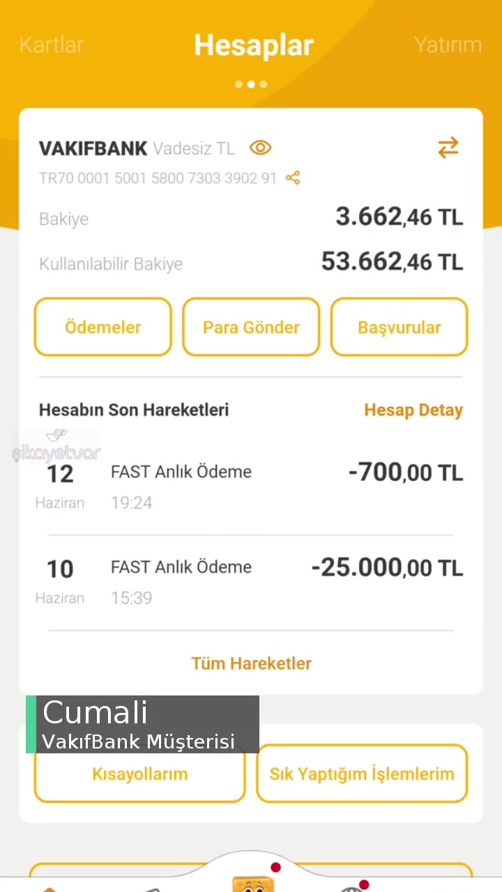 VakıfBank Cayma Hakkı Mağduriyeti videonun kapak resmi