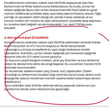 Mısır Turunda Organizasyon Eksikliği Ve Mağduriyet