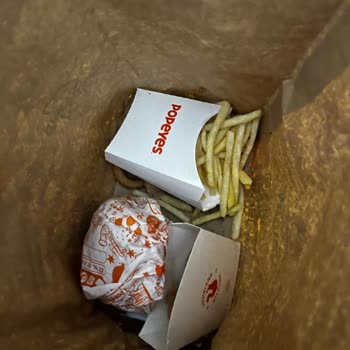 Popeyes'ten Eksik Ürün Ve Müşteri Hizmetlerine Ulaşılamıyor