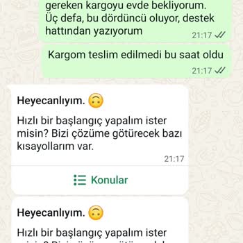Kargom İki Gündür Teslim Edilmiyor Muhatap Bulamıyorum