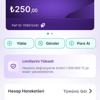 Pep Uygulamasında Para Transferi Yapılamıyor İade Süreci Belirsizliği Mağduriyet