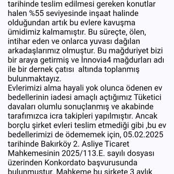 14 Yıldır Teslim Edilmeyen Konutlar Ve Hukuki Süreçte Mağduriyet