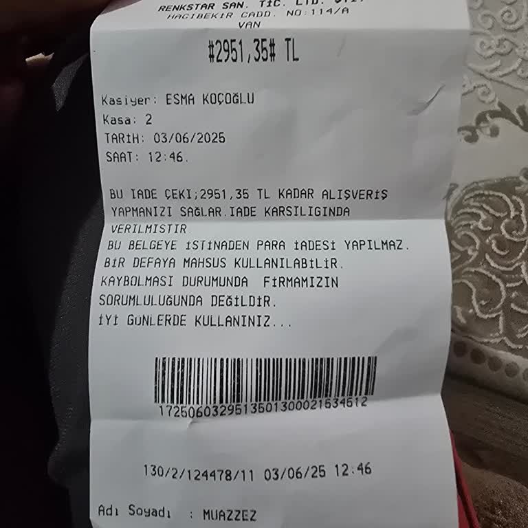Hediye İadesinde Çek Kesintisi Ve Kullanım Sorunu
