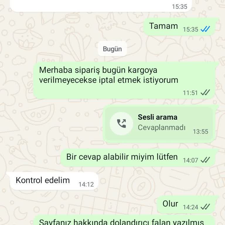 Instagram'dan Sipariş Verdim Muhatap Bulamıyorum