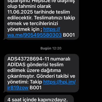 Teslimat Gecikmesi Ve Yetersiz Hizmet Deneyimi