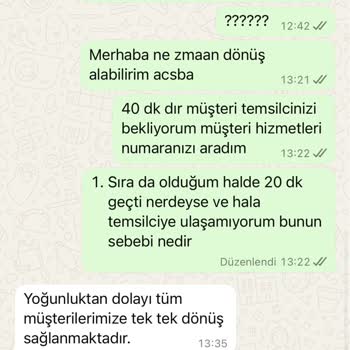 Elbise İadesi Bir Aydır Yapılmadı, Müşteri Hizmetleri Çözüm Sunmuyor