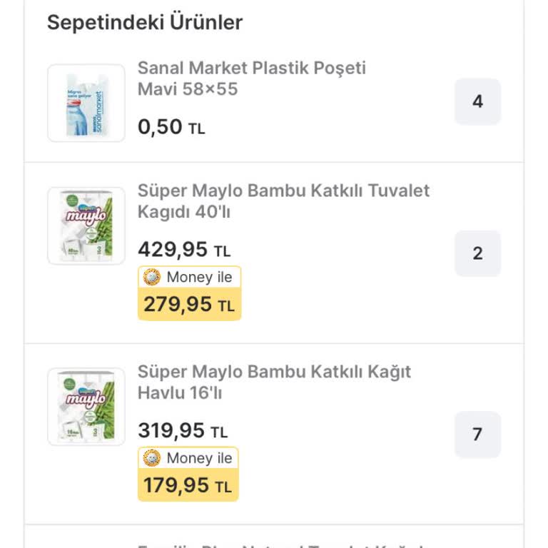 Teslim Edilmeyen Poşetler İçin Haksız Ücretlendirme