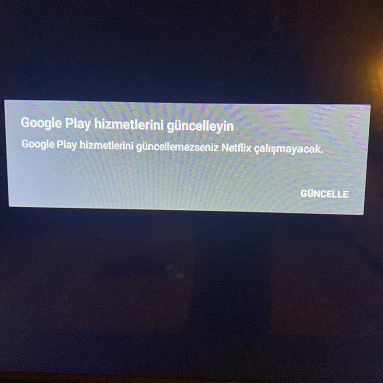 Onvo Televizyonumda Netflix Ve Amazon Prime Çalışmıyor Çözüm İstiyorum