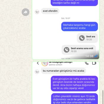 Elbise Siparişim Bir Ay Geçmesine Rağmen Düğüne Yetişmedi