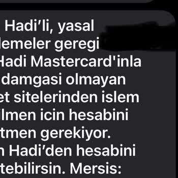 Hadi Kart'ta Paramı Kullanamıyorum, Alışveriş Ve Para Çekme Engeli!