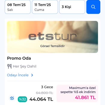 Etstur Ve Otelde 4 Yaş Çocuğa Ekstra Ücret Sürprizi