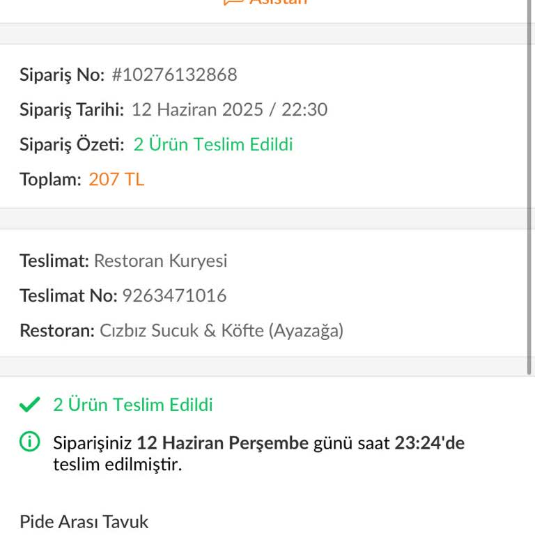 Siparişim Saatlerce Bekletildi, Sorumsuzluk Zirvede!