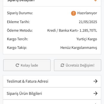 Siparişimin 22 Gündür Teslim Edilmemesi Ve İletişimsizlik