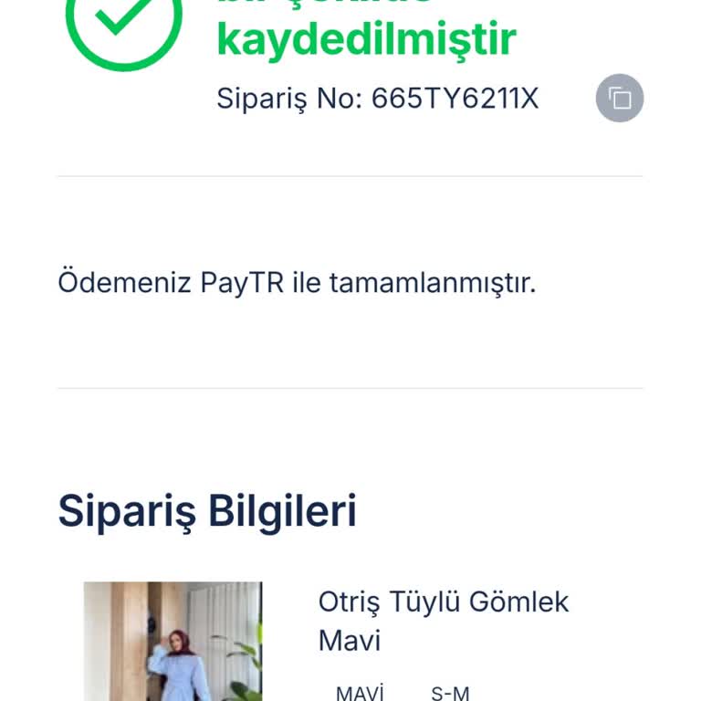 Sipariş Verdim Ürünüm Gönderilmiyor