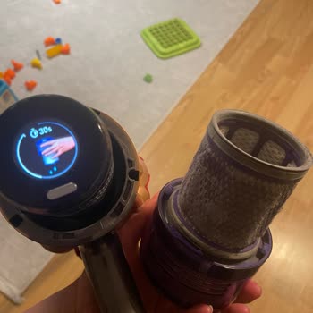 My Dyson V12 Slim Absolute Keeps Showing Filter Wash Error After Minimal Use