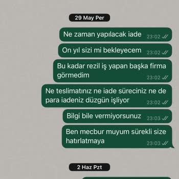 Kırık Ürün, İlgisiz Müşteri Hizmetleri Ve Geciken Para İadesi Mağduriyeti