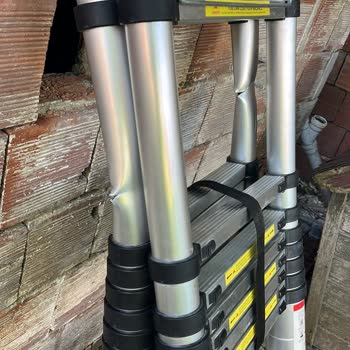 Teleskopik Merdiven Kırıldı, Ciddi Kazaya Yol Açtı Güvenlik Riski Yaşadık