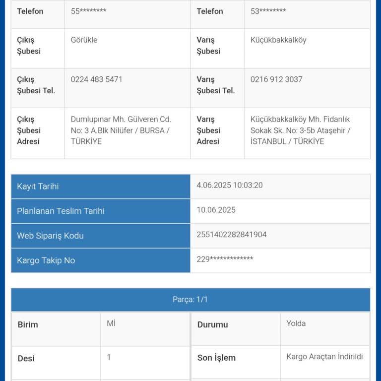 Kargom Nerede? Sürat Kargo Maltepe Şube'den Cevap Alamıyorum!