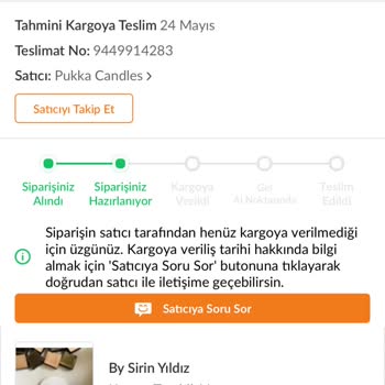 Trendyol'dan Aldığım Ürün Haftalardır Kargoya Verilmiyor Ve Satıcı Cevap Vermiyor
