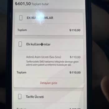 Haksız Adımlı Aşım Ücreti Şoku: Faturama 110 TL Eklediniz!