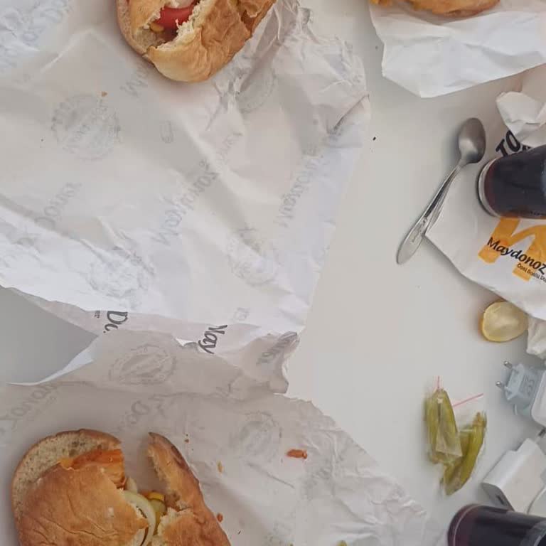 Maydonoz Döner Sipariş Edilen Sandviç Ekmekleri Parçalanmış ve İade Sorunu Yaşadım