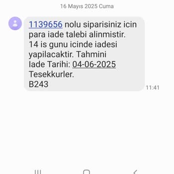 Gizce Giyim Sitesinden İade Alamadım, İletişim Kurulamıyor