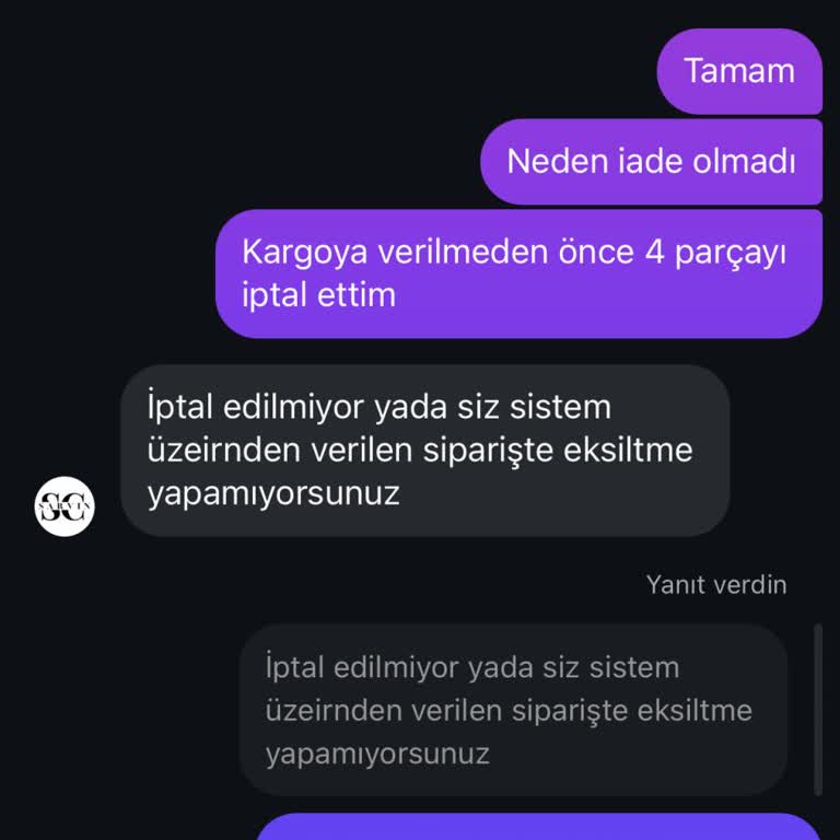 İade Talebim Reddedildi Müşteri Hizmetleri Yardımcı Olmuyor