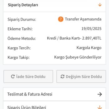 Gizce Kargom Bir Aydır Teslim Edilmedi, Müşteri Hizmeti Yetersiz
