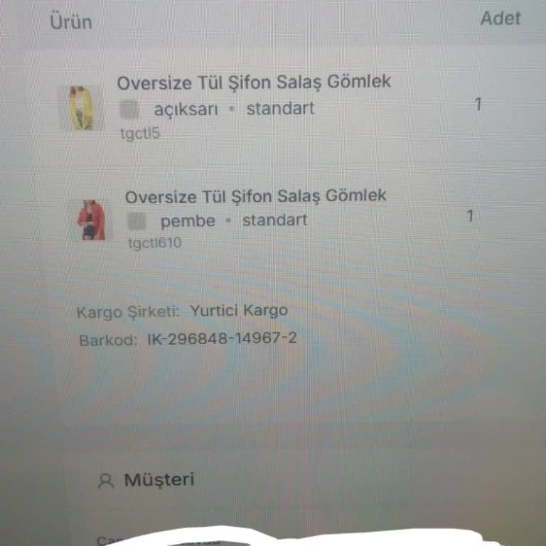 Siparişim Teslim Edilmedi, İletişim Engellendi!