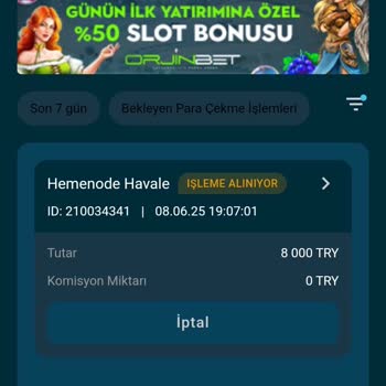 Orjinbet Yüksek Tutarlı Ödemeleri Geciktiriyor