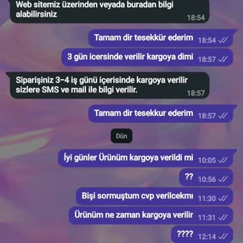 Bebek Arabası Siparişim Sonrası İletişimsizlik Ve Mağduriyet Yaşadım