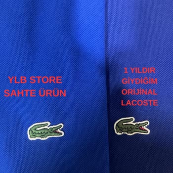 Hepsiburada Üzerinden Aldığım Lacoste T-shirt Orijinal Çıkmadı Ve İade Talebim Var