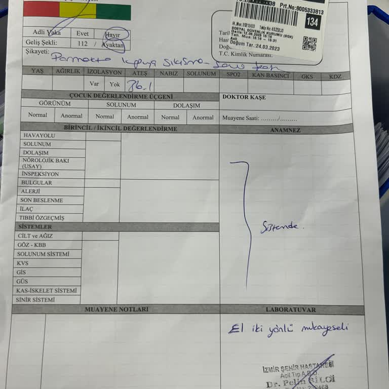 Çocuğumun Acil Müdahalesi Gecikti Riskler Göz Ardı Edildi